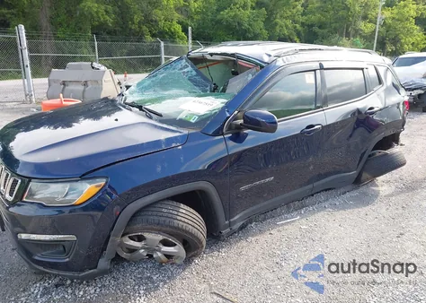 2019 Jeep Compass Latitude from USA, damaged, VIN 3C4NJDBB1KT748738